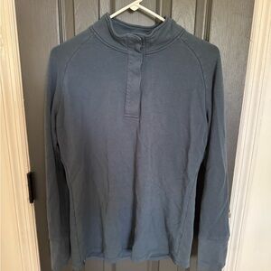 Free Fly Apparel Slate Blue Half-Zip Pullover